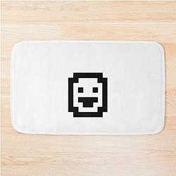 Dwarf Fortress Black Bath Mat