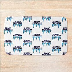 Dwarf Fortress Map Game Bath Mat