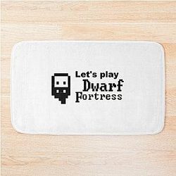 Dwarf Fortress Bath Mat