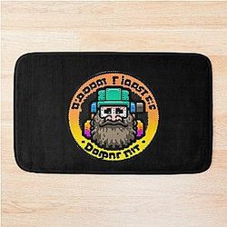 Dwarf Fortress Khuzdul Bath Mat
