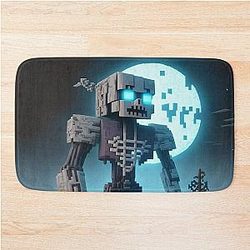 Skeleton dwarf fortress bath mat