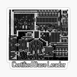 Dwarf Fortress - Certified Base Leader Sticker