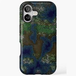 Dwarf Fortress World in Super 4K HD ASCII iPhone Tough Case