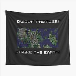 Strike the earth! Dwarf Fortress Tapestry