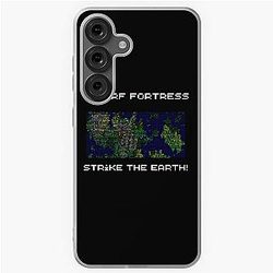 Strike the earth! Dwarf Fortress map Samsung Galaxy Case