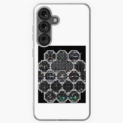 Dwarf Fortress library with Fnord tiles Samsung Galaxy Soft Case