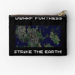 Strike the earth! Dwarf Fortress Map Zipper Pouch