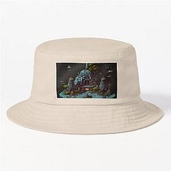 Zerg Fortress - Artwork 8 by Pitasso Bucket Hat