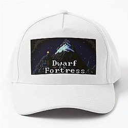 Dwarf Fortress - Artwork 6 by Pitasso Baseball Cap