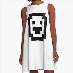 Dwarf Fortress Black A Line Dress