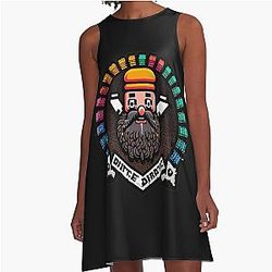 Dwarf Fortress Essential A-Line Dress