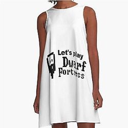 Dwarf Fortress Line Dress