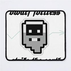 Dwarf fortress strike earth t-shirt design by Daykmo Mouse Pad