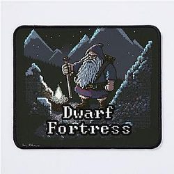 Dwarf Fortress - Artwork 3 by Pitasso Mouse Pad