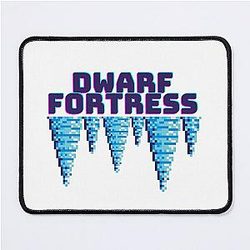 Dwarf Fortress, Dwarf Fortress Map, Dwarf Fortress Game Mouse Pad