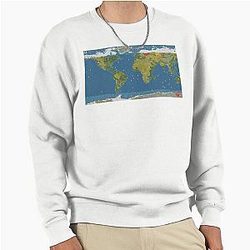 TLG Dwarf Fortress Earth Map Steam Sweatshirt