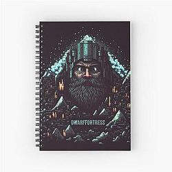 Zerg Fortress Dwarf - Artwork 7 by Pitasso Spiral Notebook