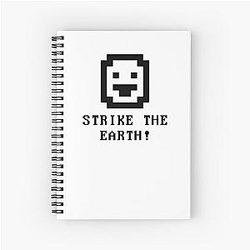 Strike the Earth Dwarf Fortress Spiral Notebook