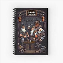 Dwarf Fortress Spiral Notebook