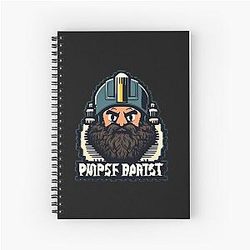 Dwarf Fortress Khuzdul Spiral Notebook