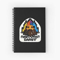 Dwarf Fortress Khuzdul Spiral Notebook
