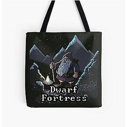 Zerg Fortress Dwarf Fortress - Artwork 3 by Pitasso All Over Print Tote Bag