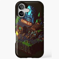 Zerg Fortress Dwarf Fortress - Artwork 2 by Pitasso iPhone Case