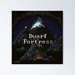 Zerg Fortress Dwarf Fortress - Artwork 6 by Pitasso Poster