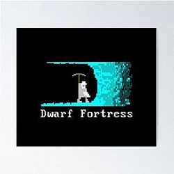 Dwarf Fortress Miner Poster