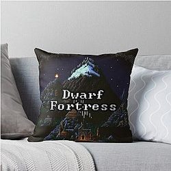 Dwarf Fortress - Artwork 6 by Pitasso Throw Pillow