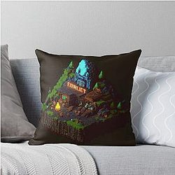 Zerg Fortress - Artwork 2 by Pitasso Throw Pillow