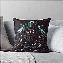 Zerg Fortress Dwarf - Artwork 7 by Pitasso Throw Pillow