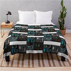 Dwarf Fortress Throw Blanket