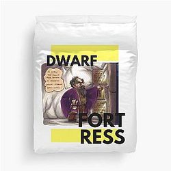 Dwarf Fortress Duvet Cover