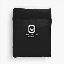 Strike the Earth - Dwarf Fortress Duvet Cover