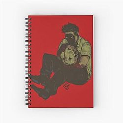 Dead by Daylight defeat Dwight Fairfield Spiral Notebook