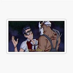 Dwight Fairfield Trapper Dead By Daylight Anime Sticker