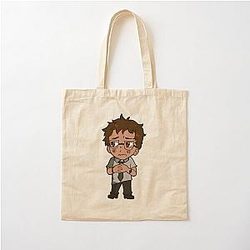 Chibi Dwight Fairfield Cotton Tote Bag