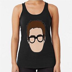 Dwight Fairfield Active Racer Tank Top