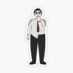 Dwight Fairfield DBD sticker