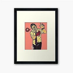 Dead by Daylight - Medic Dwight Fairfield Framed Art Print