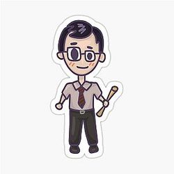 Dwight Fairfield Dead by Daylight DBD Sticker