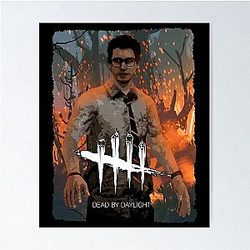 Dwight Fairfield character is dead by Dead by Daylight game Poster
