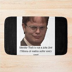 Dwight Schrute American The Office Bath Mat
