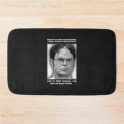 Dwight Schrute Bath Mat