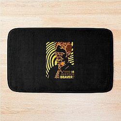 The Office Dwight Schrute - Who is Justice Beaver Bath Mat