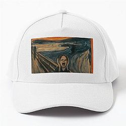 Dwight Schrute Scream Painting Baseball Cap