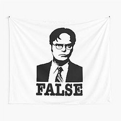 Dwight Schrute Funny Tapestry