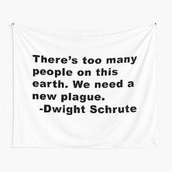 Plague - Dwight Schrute - The Office Tapestry