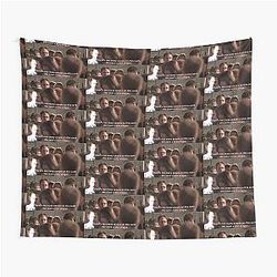 Dwight Schrute There's Too Many People on This Earth Tapestry